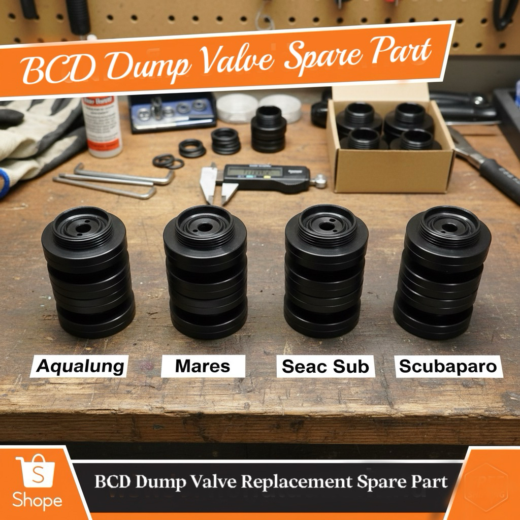 ดั๊มวาล์วBCD อะไหล่อุปกรณ์ดำน้ำ ดั๊มวาล์วBCD ทุกรุ่นทุกยี่ห้อ