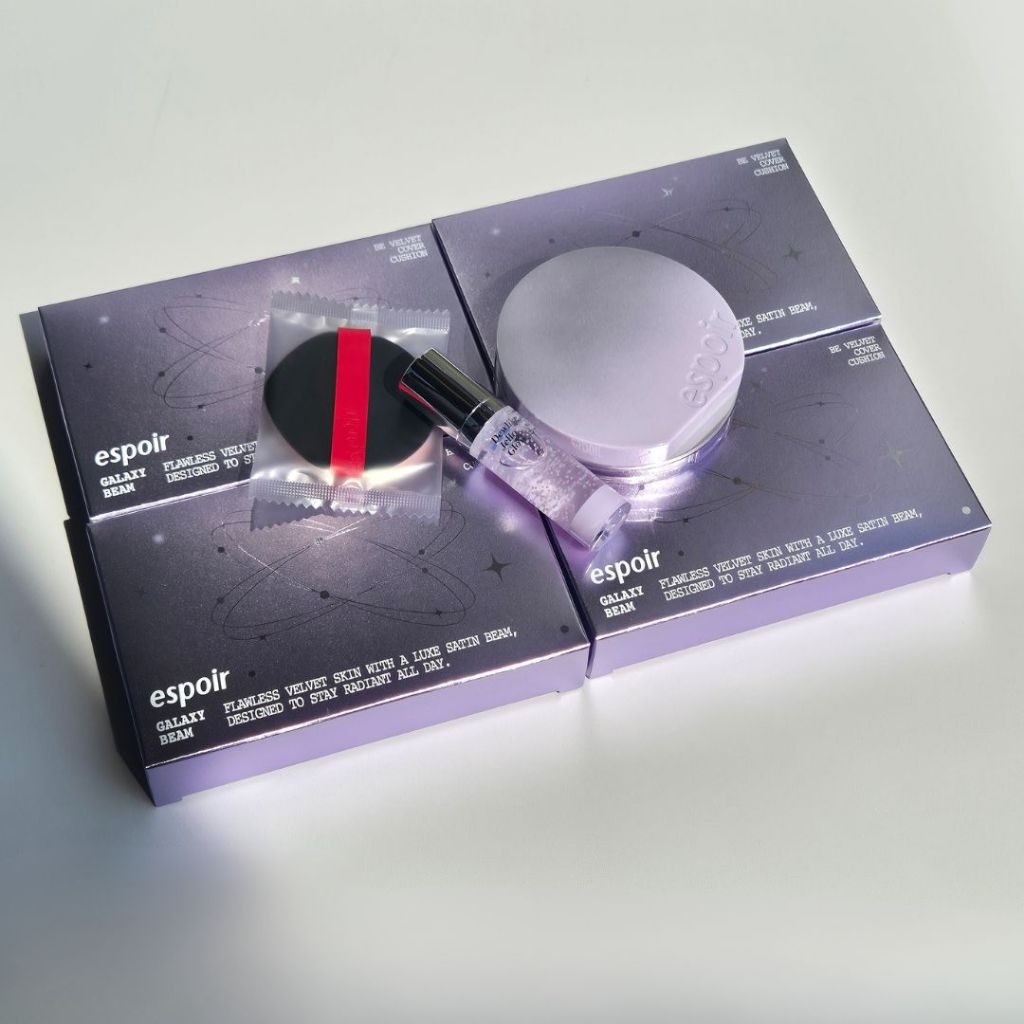 #พร้อมส่ง# Espoir Be Velvet Cover Cushion (Galaxy Beam Collection)