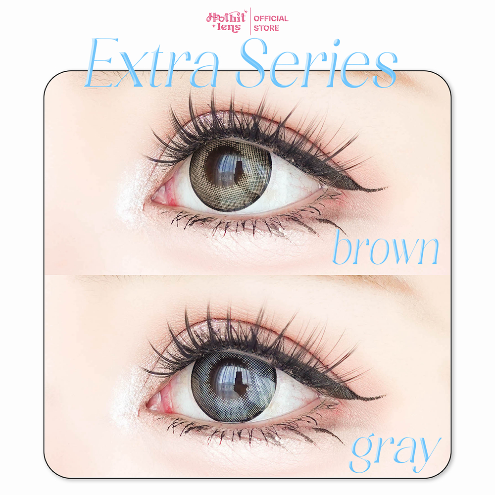 Candylens คอนแทคเลนส์ Extra เลนส์ XXL แบ๊วแบบตุ๊กตา ใส่สบาย Ultraslim พร้อมส่ง 00-10.00