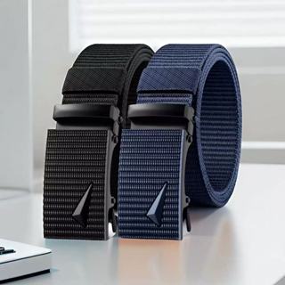 2026เข็มขัดไนล่อน หัวเข็มขัดอัตโนมัติ สําหรับผู้ชาย