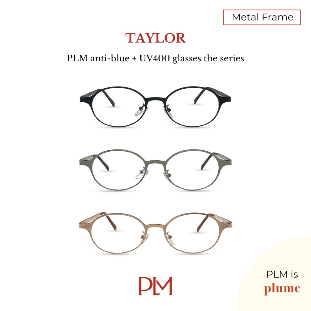 PLM (plume.bkk) แว่นกันแดดรุ่น 'Taylor' Sunglasses