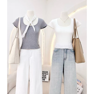 WA YA เสื้อไหมพรมรัดรูปคอยู ***โปรดอ่านรายละเอียดสินค้าก่อนการสั่งซื้อ***