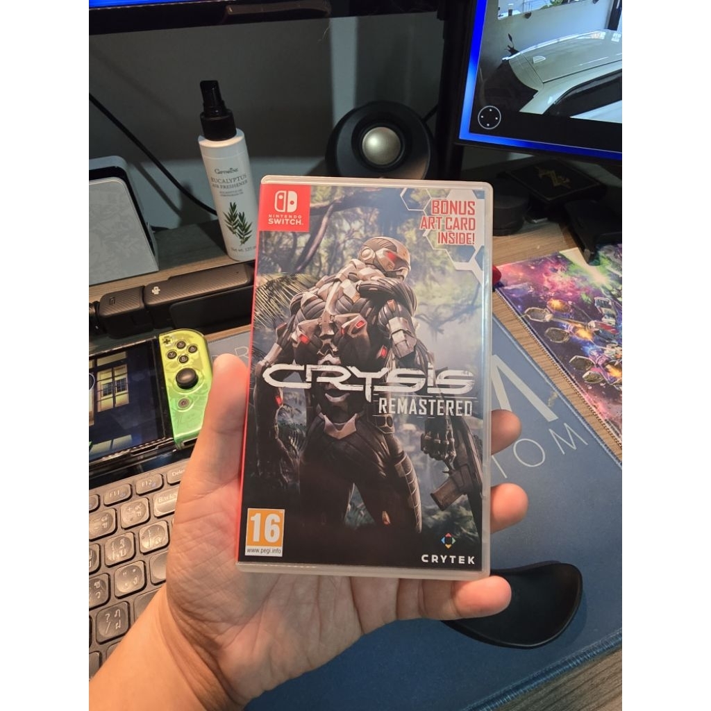 แผ่นเกมส์ Crysis remastered Nintendo Switch มือ2