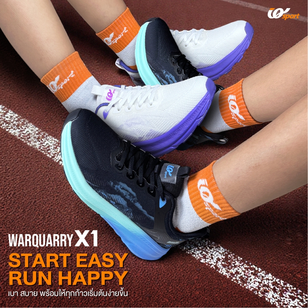 IQ SPORT รองเท้าผ้าใบผู้ชาย (Running)มีไซส์พิเศษ รหัสCN8-EG20061X