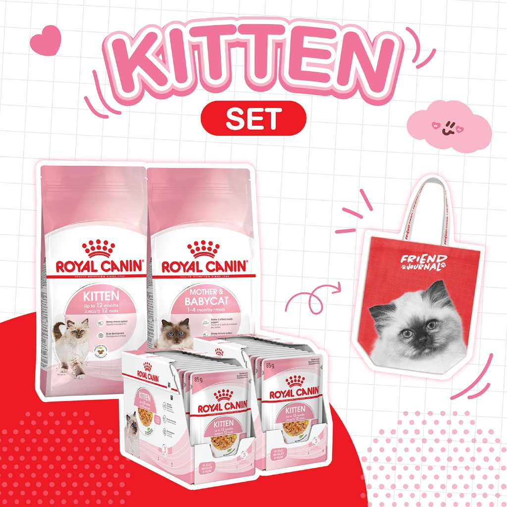[Exclusive] Royal canin Exclusive Kitten Set เซ็ทลูกแมว