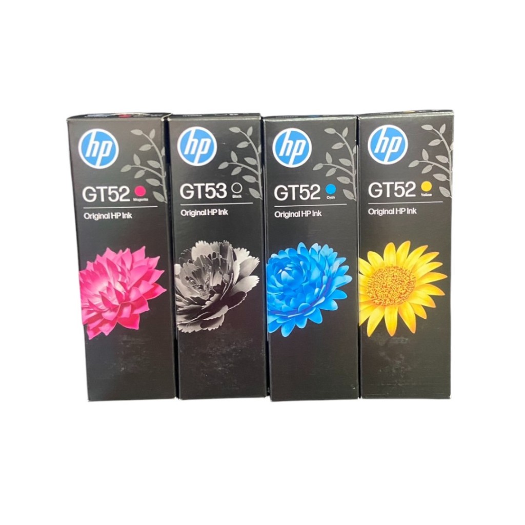 หมึกเติม HP GT-53 Bk HP GT-51 Bk GT52 C M Y ของแท้