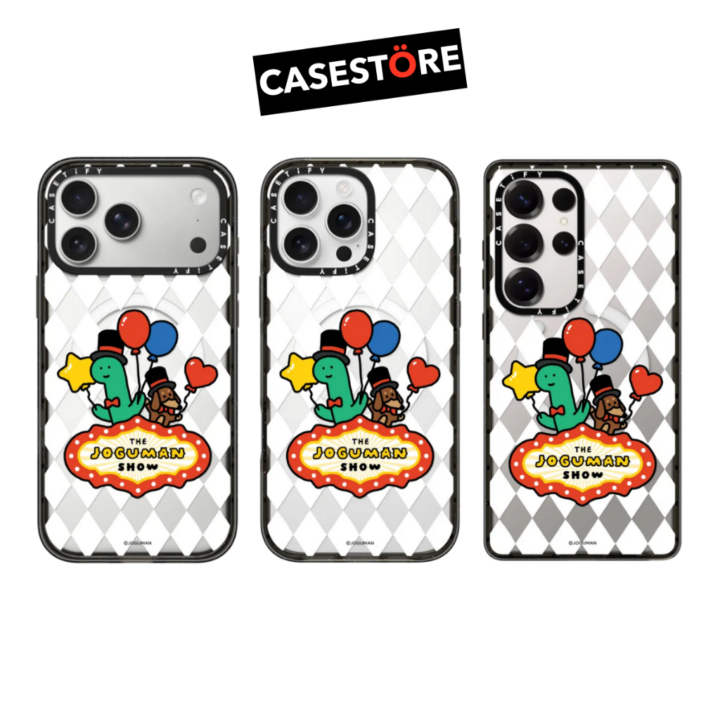 [🦕พร้อมส่ง🦕] CASETiFY | JOGUMAN - The Joguman Show Case #ของแท้ #For iPhone & Samsung
