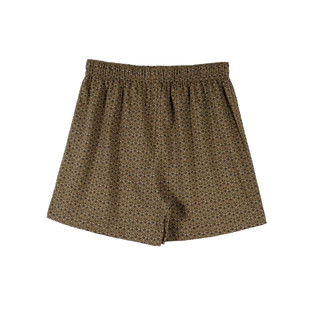 ARROW LITE BOXER SHORTS กางเกงบ๊อกเซอร์ชาย พิมพ์ลาย สีน้ำตาล รุ่น ZX611BR