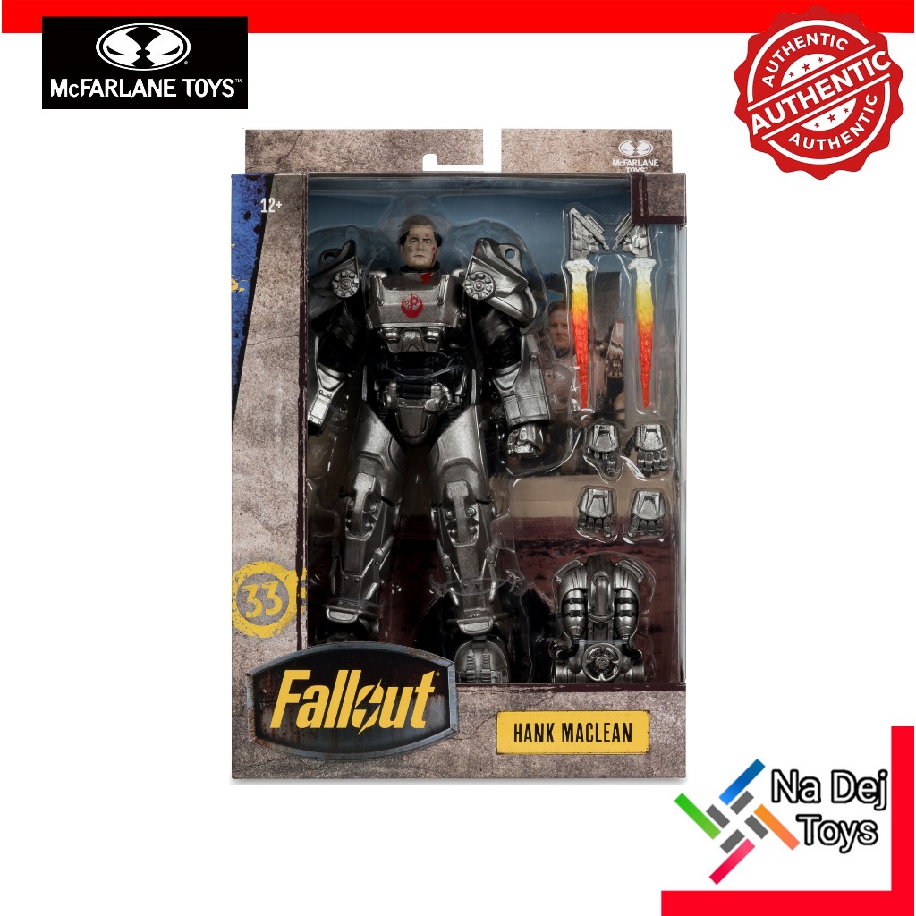 Fallout Hank Maclean McFarlane Toys 7" Figure ฟอลเอาท์ แฮงก์ แมคคลีน แมคฟาร์เลนทอยส์ 7 นิ้ว ฟิกเกอร์
