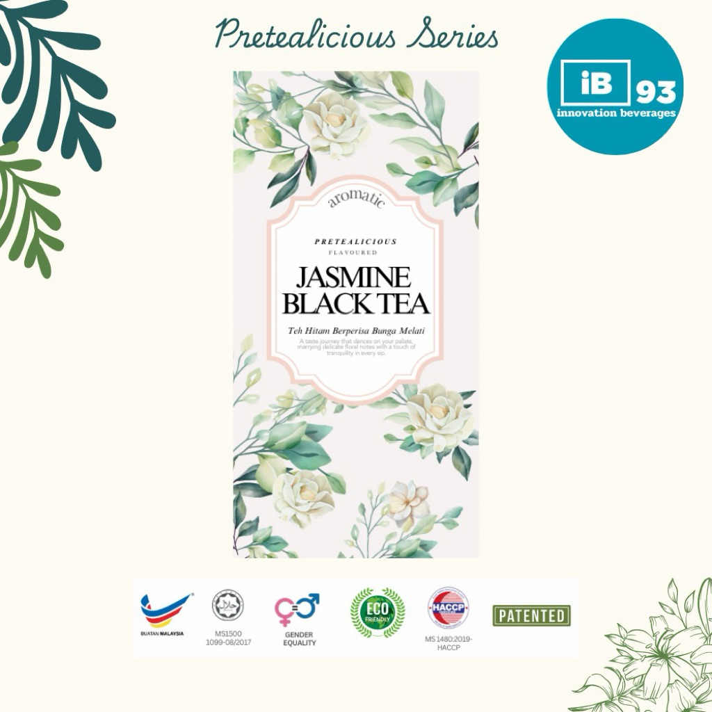 ชาดำมะลิ Jasmine Black Tea