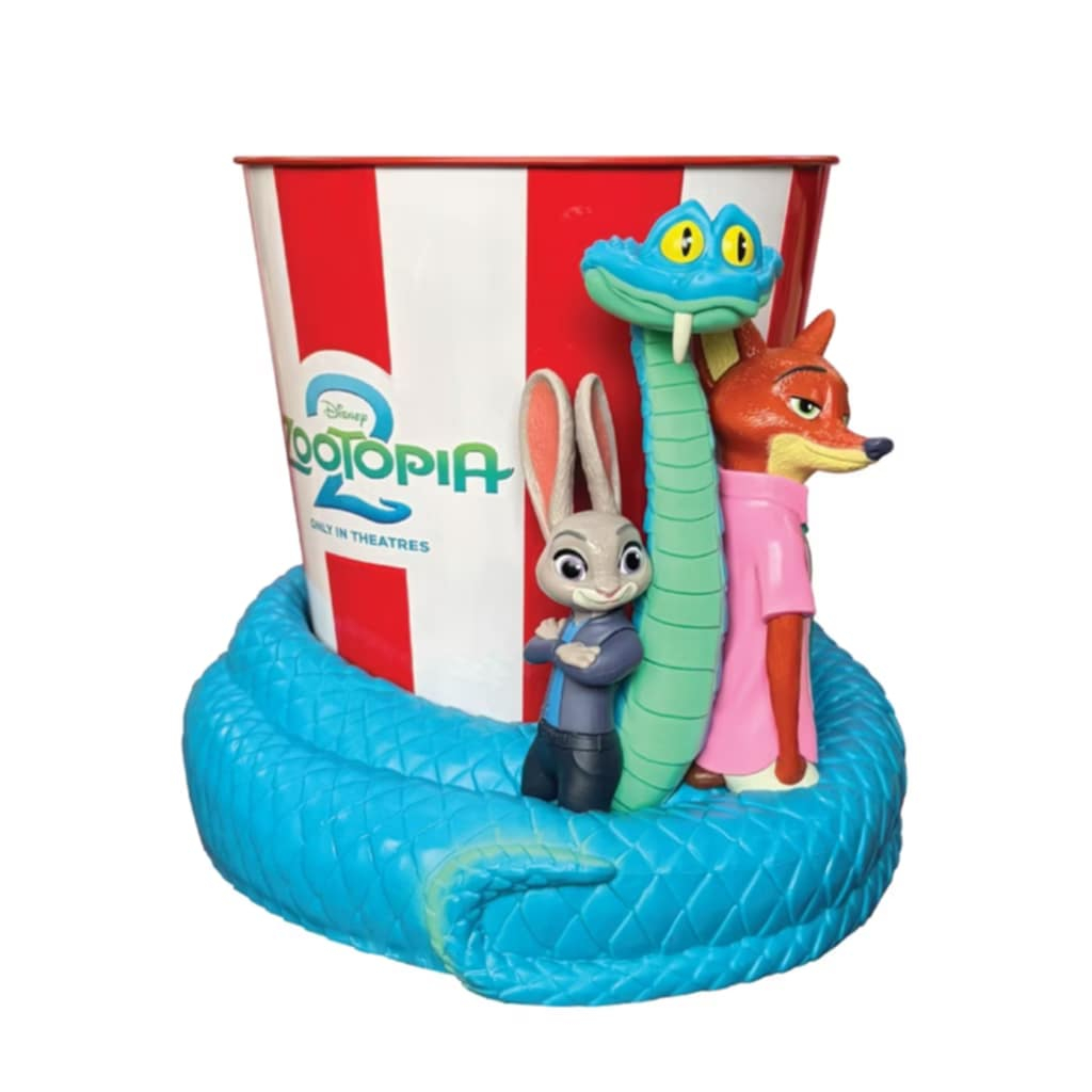 แก้วน้ำ ถัง Zootopia Bottle Cup Nick Judy (พร้อมส่ง) / ถัง Tin Tub Set ของใหม่ Major แท้ - รูปที่ 3
