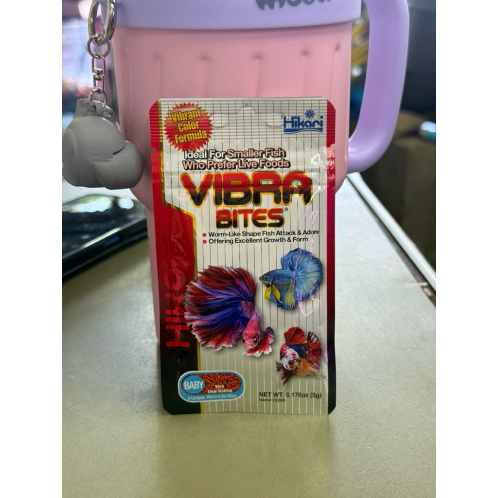 อาหารปลากัดvibra bites hikari