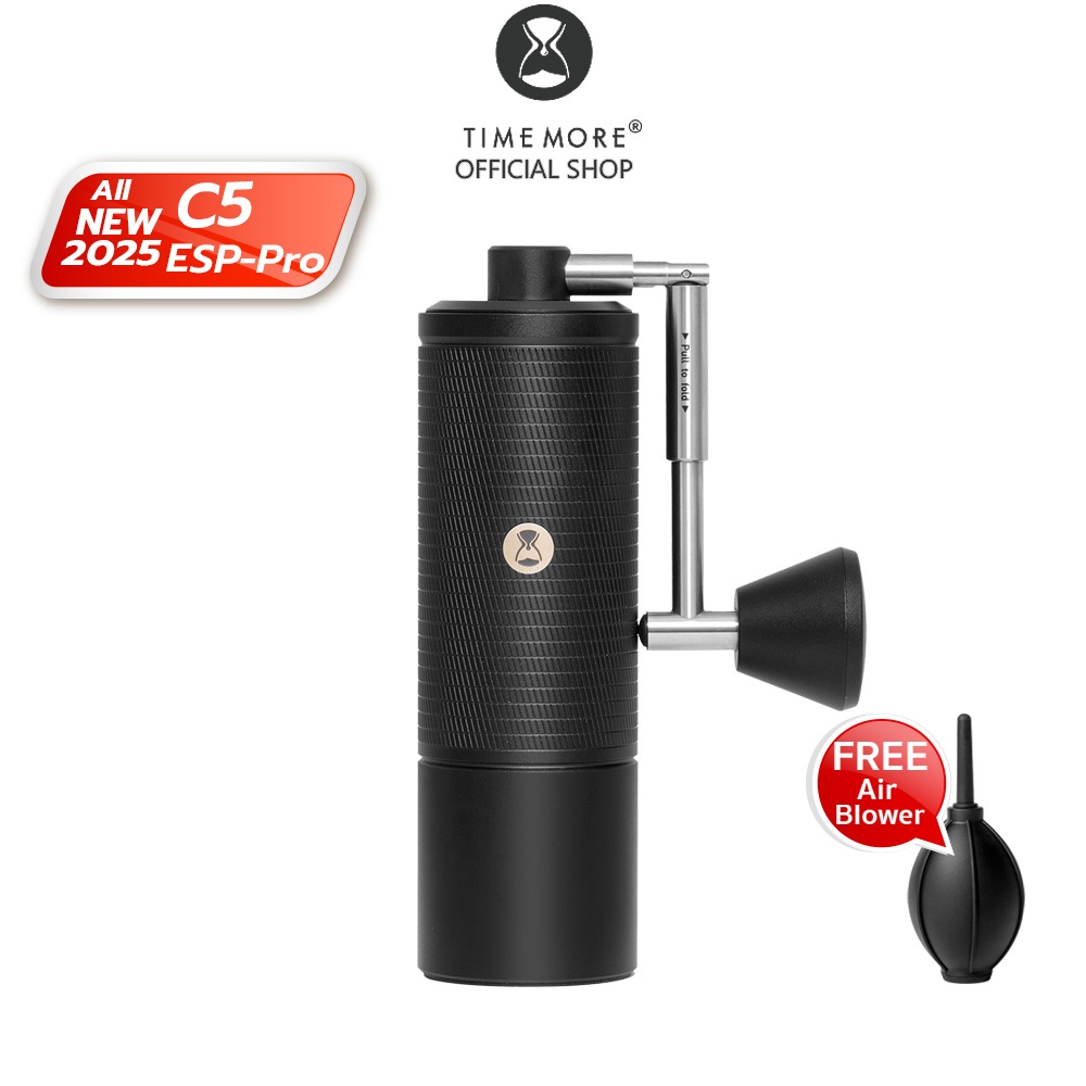 TIMEMORE OFFICIAL C5 ESP Pro Manual Coffee Grinder เครื่องบดกาแฟมือหมุน เครื่องบดกาแฟ ประกัน 1ปี
