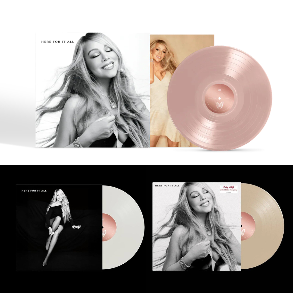 พร้อมส่ง🔥 แผ่นเสียง Vinyl LP Mariah Carey - Here For It All แผ่นไวนิล [ใหม่และซีล SS]