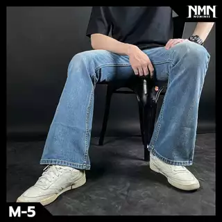 Nominee รุ่น M-5 กางเกงยีนส์ แฟชั่น Booth-Cut ทรงขาม้า