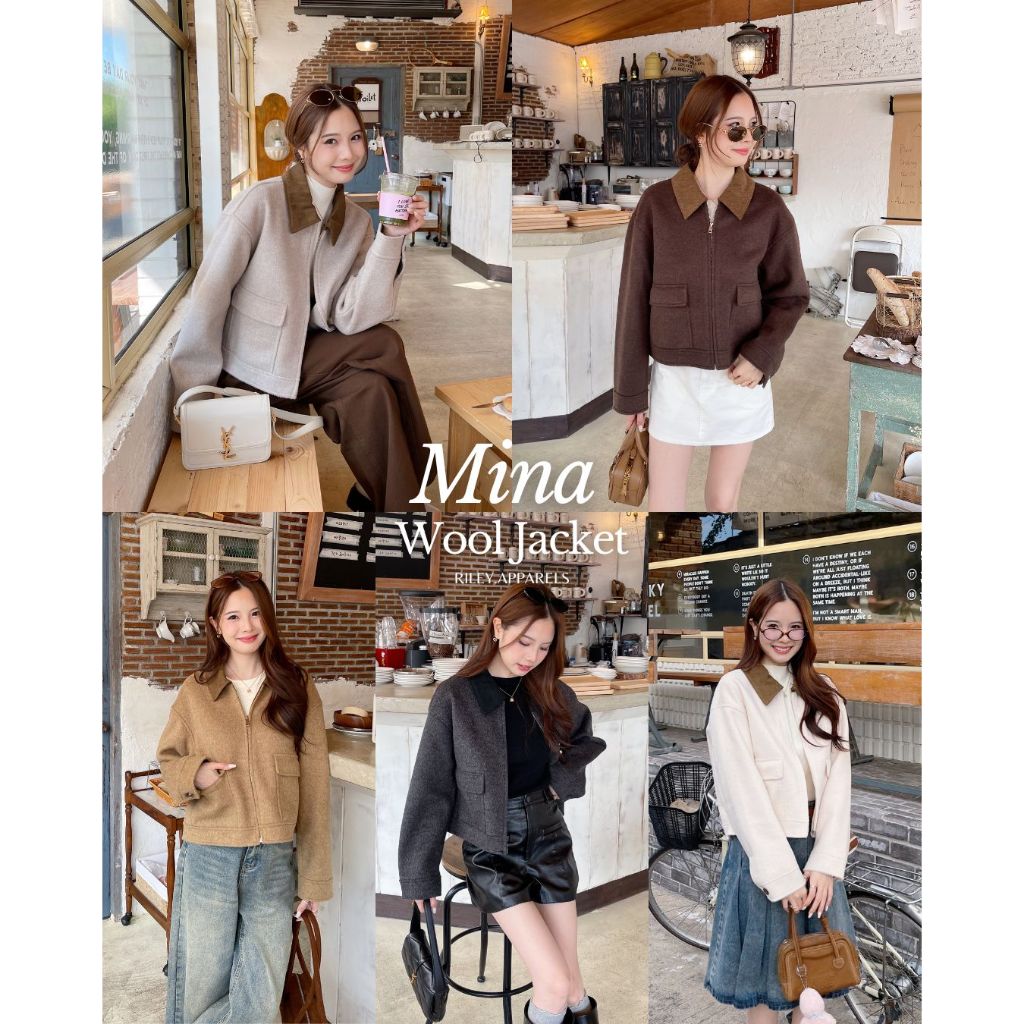 Riley.apparels - Mina Wool Jacket 8010