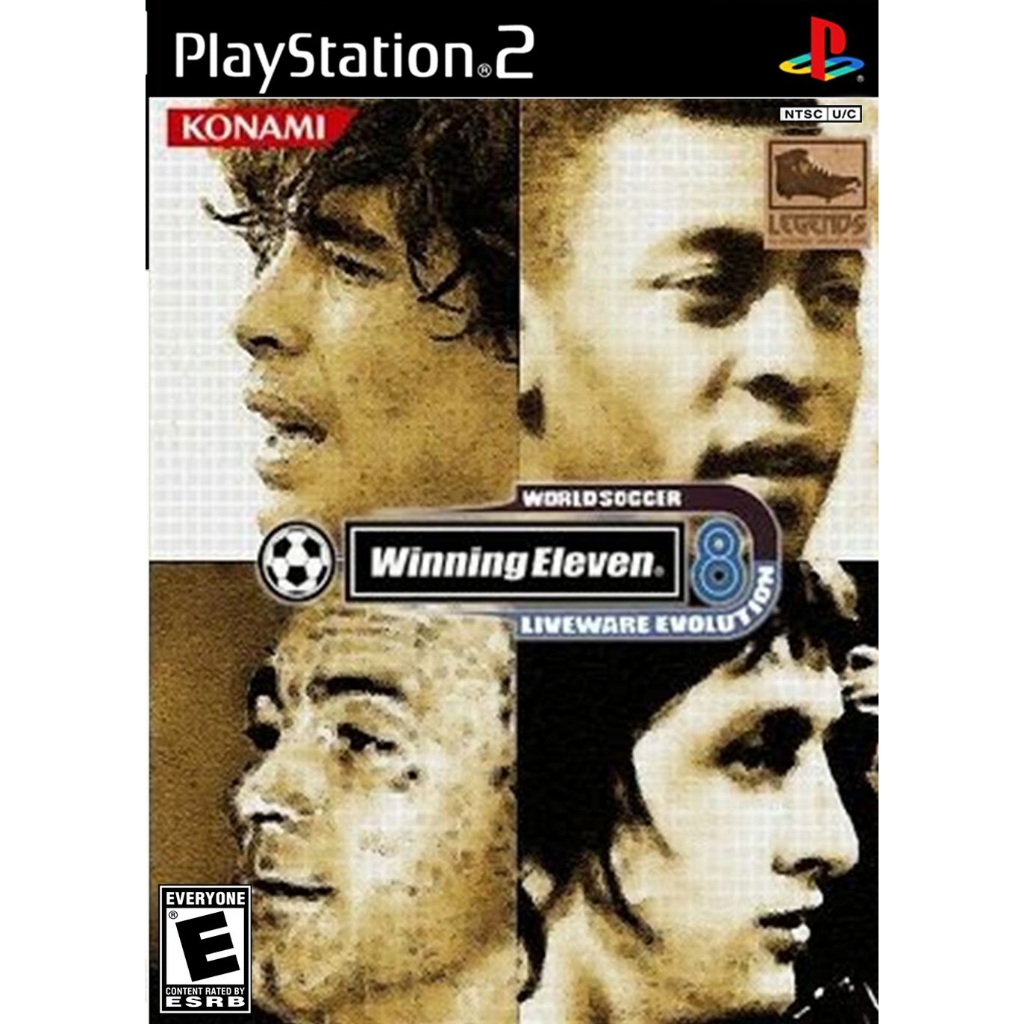 PlayStation2 - Winning Eleven 8 : Evolution Legends.// นักเตะในตำนานตลอดกาล