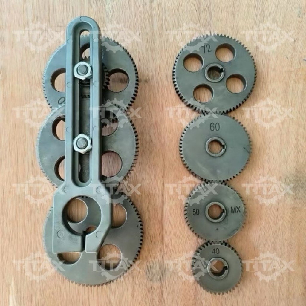 ชุดเฟืองและตัวล็อคเฟือง เครื่องกลึง รุ่น RC210V, WM210V