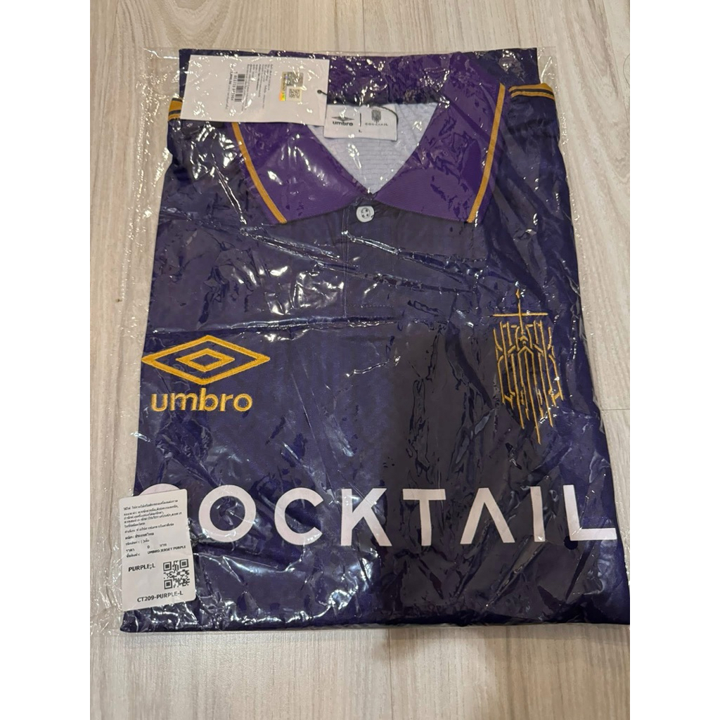 UMBRO x COCKTAIL 77 EVER TOUR JERSEY VIOLET ไซส์L พร้อมส่ง💜