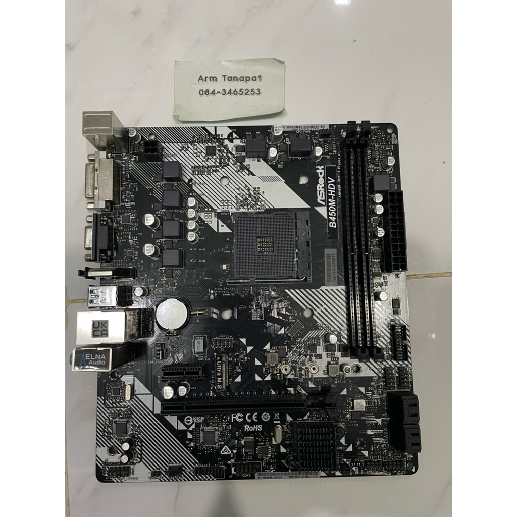 asrock b450m-hdv am4