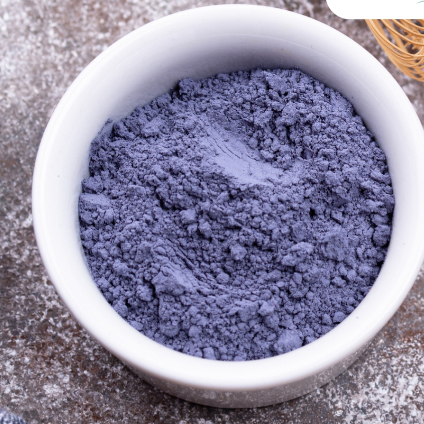 อัญชันผง ตรากอเงินฟาร์ม BUTTERFLY PEA POWDER Gorngernfarm Brand อัญชันผงแท้ 100% ทำขนม ชงดื่ม ราคา ถูกที่สุด ดีลบีเคเค แกลเลอรีภาพที่ 2
