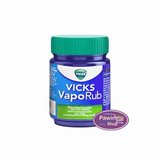 Vicks Vaporub วิคส์ วาโปรับ ยาทาระเหยบรรเทาอาการหวัด คัดจมูก 10,25,50 กรัม LL 220X