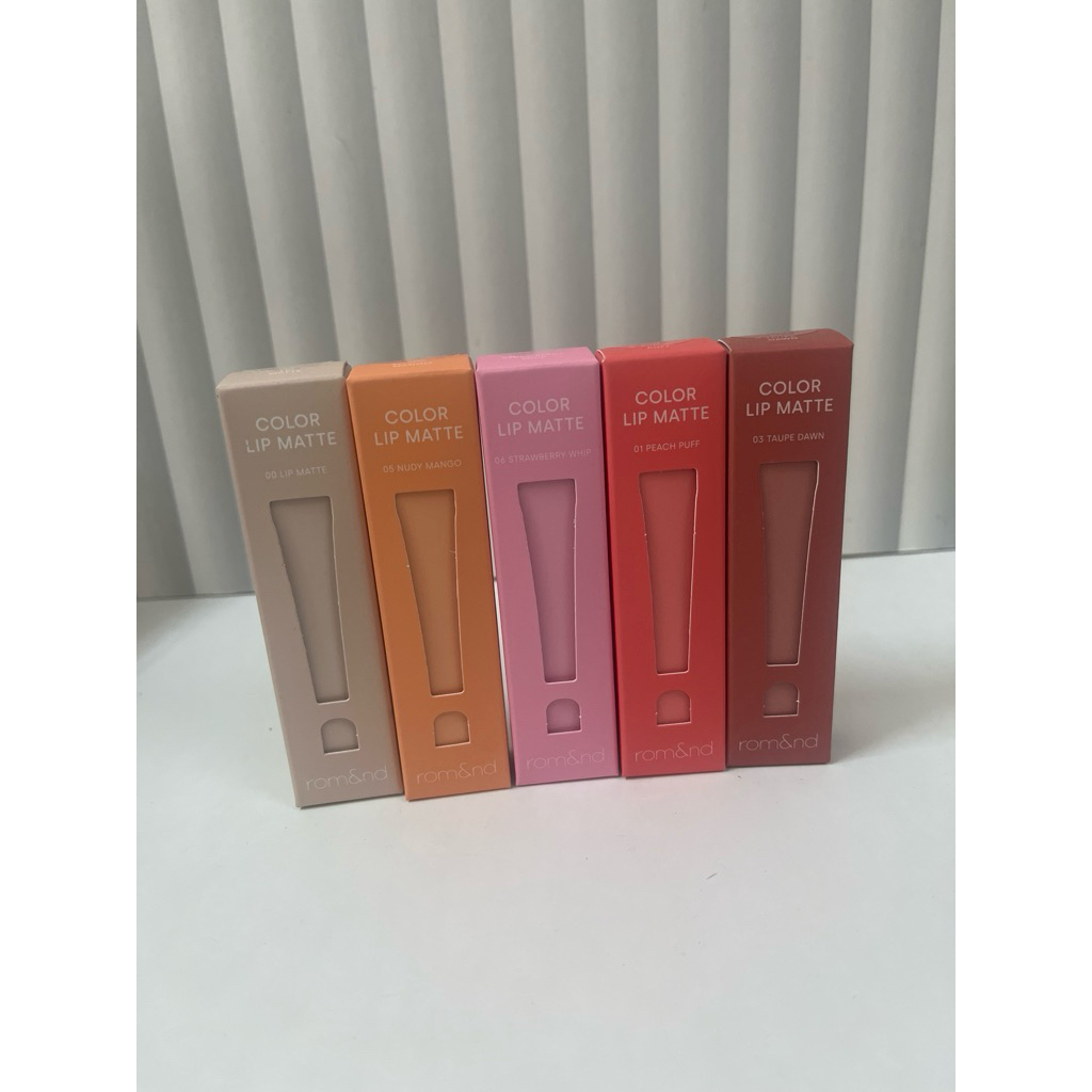 (ส่งด่วน)ROM&ND COLOR LIP MATTE