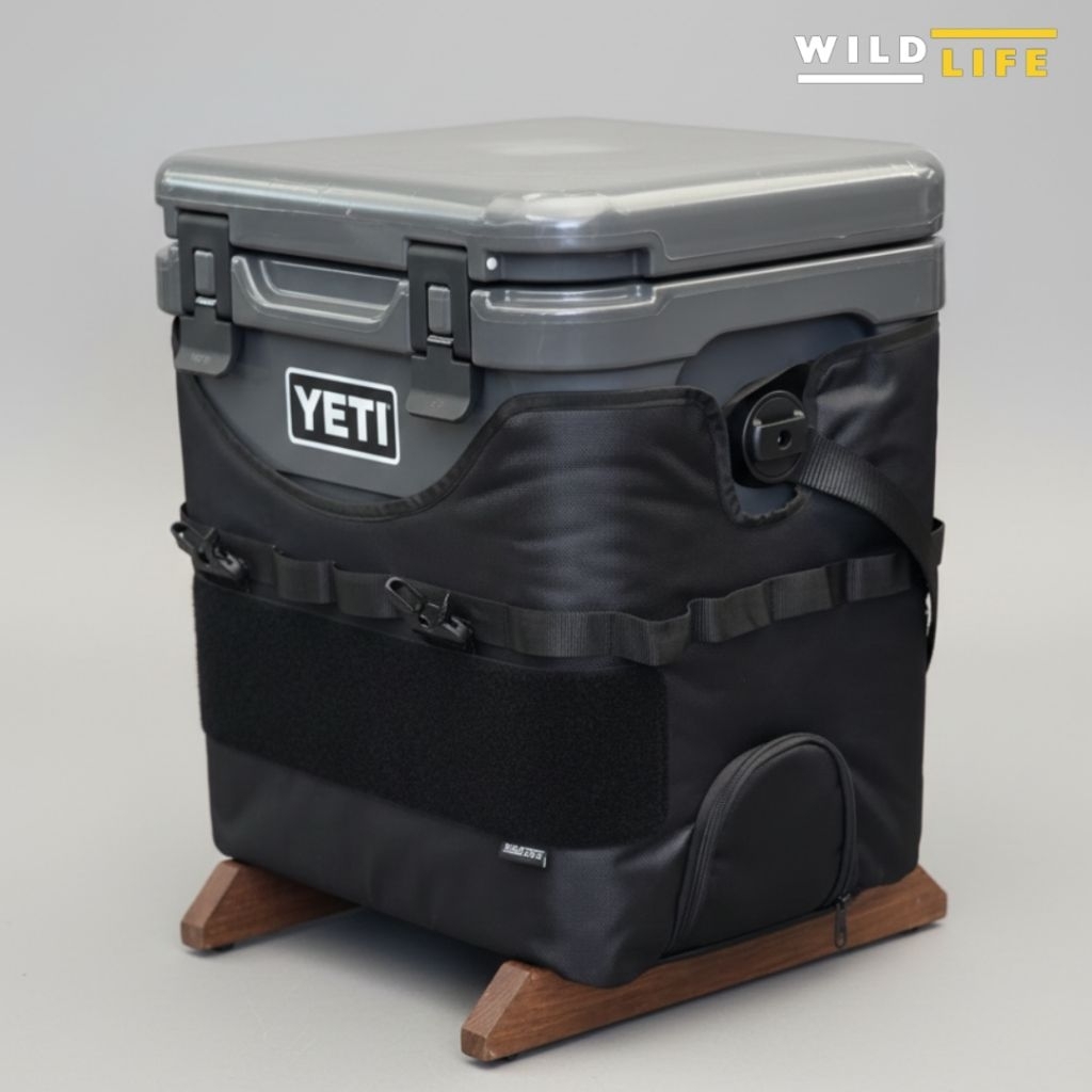 24l yeti​ roadie​ bag​ กระเป๋า​ใส่กระติก​สีดำ ฝาบนถอดได้