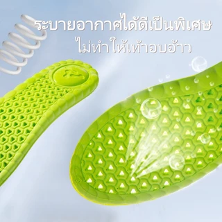 แผ่นรองเท้าดูดซับแรงกระแทก พื้นรองเท้านุ่มๆ ใส่สบาย ไร้กลิ่น สำหรับรองเท้าทุกประเภท
