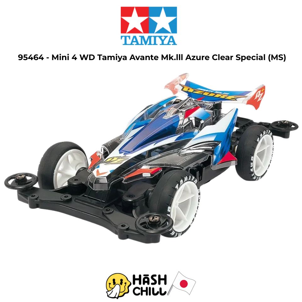Tamiya 95464 - Mini 4 WD Tamiya Avante Mk.lll Azure Clear Special (MS)