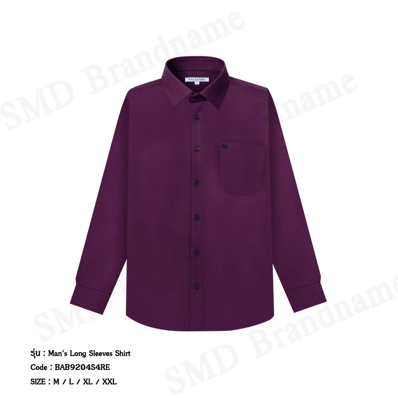 Guy Laroche เสื้อเชิ้ตแขนยาวผู้ชาย รุ่น Man's Long Sleeves Shirt Code: BAB9204S4RE