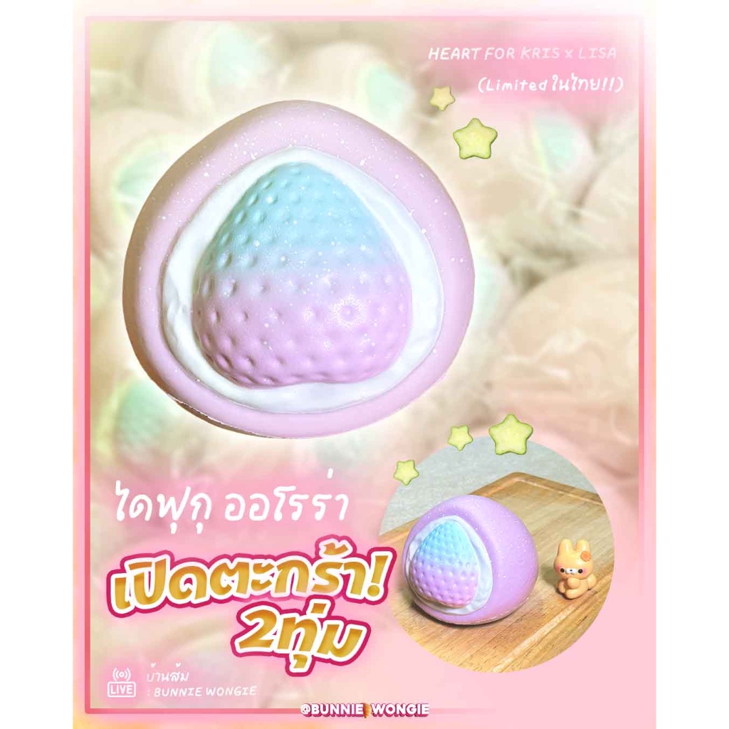 🔥 สกุชชี่พร้อมส่ง รวมแบรนด์ลิมิเต้ด ลิซ่า Lisa LBLD กระต่าย มัมมี่ 🐰 -  BUNNIE WONGIE