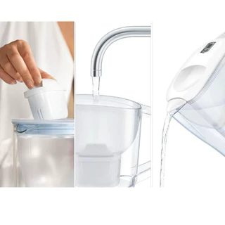 ⁠[ของแท้ 100%] BRITA เหยือกกรองน้ำ รุ่น Aluna XL ขนาด 3.5 ลิตร (แถมฟรีไส้กรอง MAXTRA PRO 1 ชิ้น) เครื่องกรองน้ำพกพา