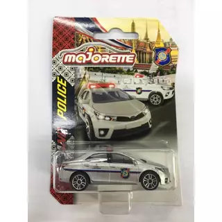 Majorette ชุด Thailand Tourist Police Cars รถตำรวจท่องเที่ยว รถเหล็ก 1/64 (แพ็คไม่สวย) ของแท้ มือ 1