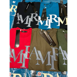 🔹เสื้อยืดแบรนด์AMIRIสกรีนนู้นงานตามหา M F XL 2XL 🔹