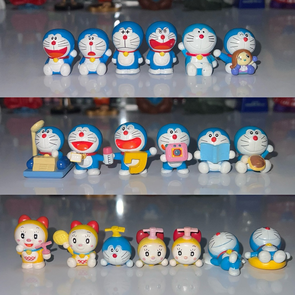 **อัพเดทสินค้าเรื่อยๆ**(พร้อมส่ง) โมเดลโดราเอมอน โดเรม่อน Doraemon โมเดลยางตันจิ๋ว