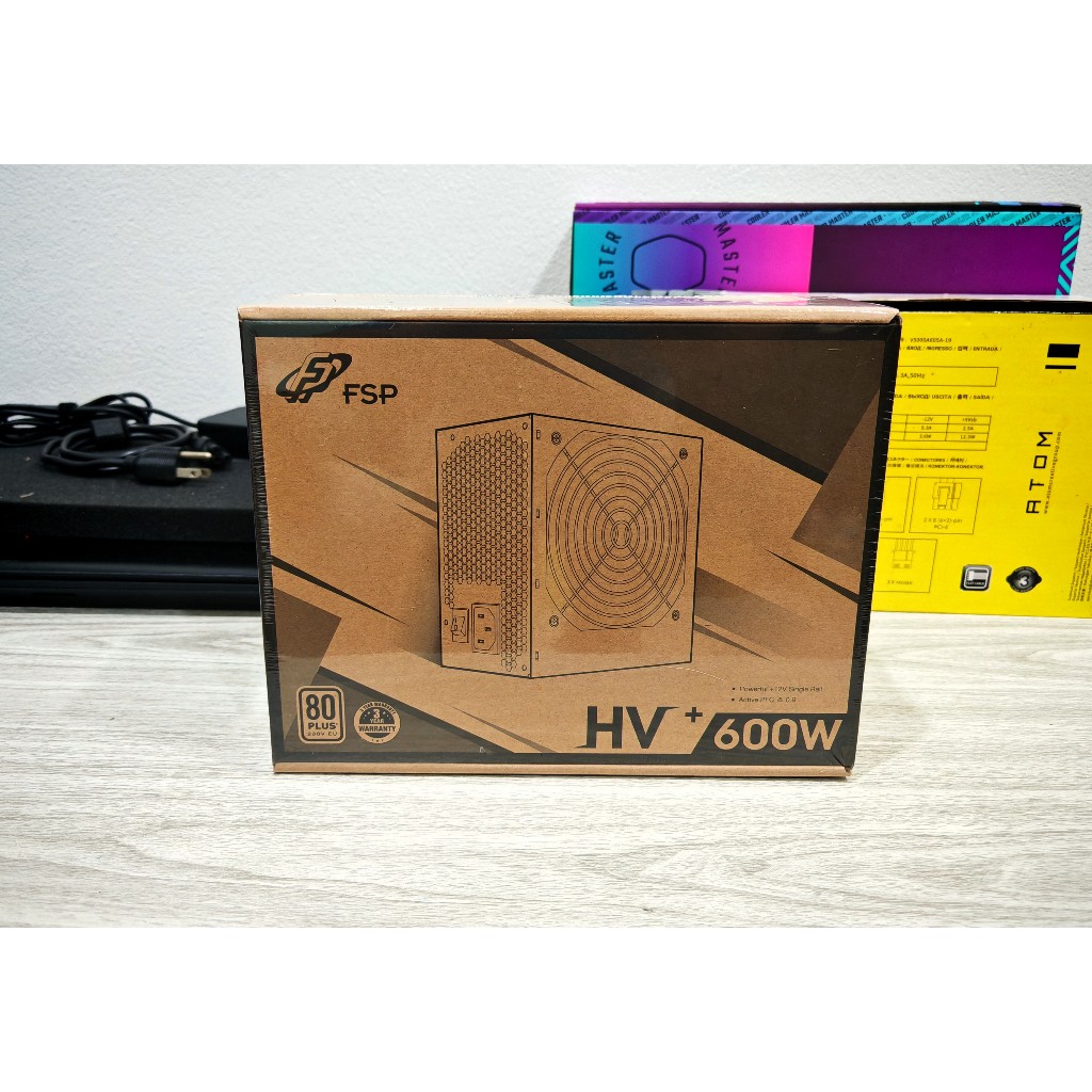 PSU FSP HV+ 600W (80+WHITE) **สินค้าใหม่ มือ1