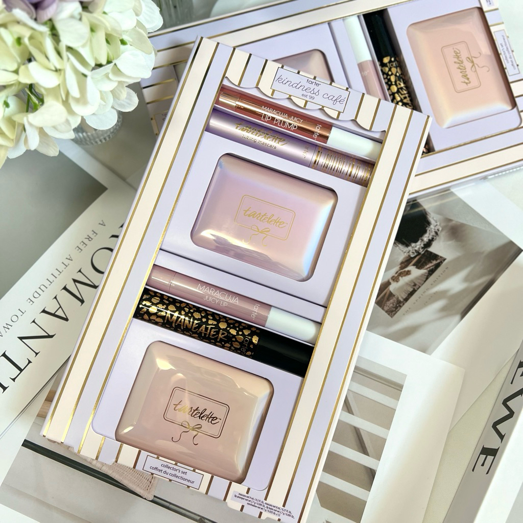 🎉พร้อมส่ง..ป้ายไทย🎉 Tarte  tarte kindness café™ collector’s set