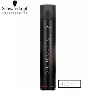 Schwarzkopf ProfessionalSILHOUETTEPureFormulaInvisible hold Hairspray420ml. สเปรย์ฝุ่น ซีลูเอทท์ 420 มล.