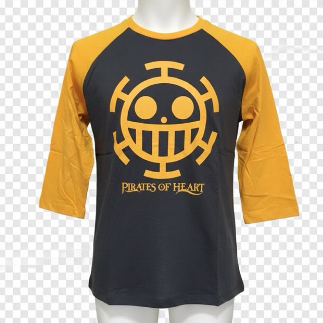 เสื้อยืดแขน 5 ส่วน ลิขสิทธิ์แท้ วันพีช law