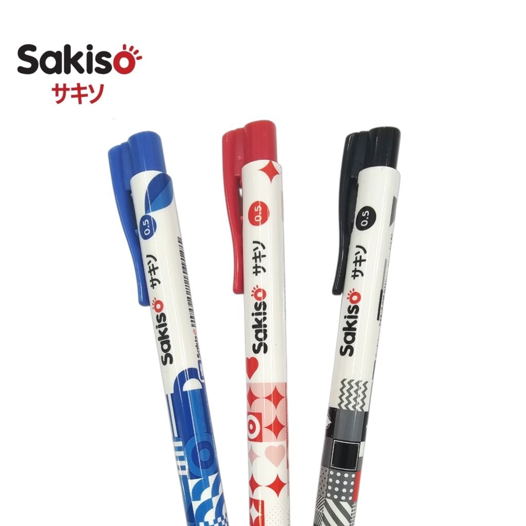 Sakiso ปากกาลูกลื่นหมึกน้ำมัน JBPB04 (Semi-Gel Pen) ขนาด รูปที่ 3
