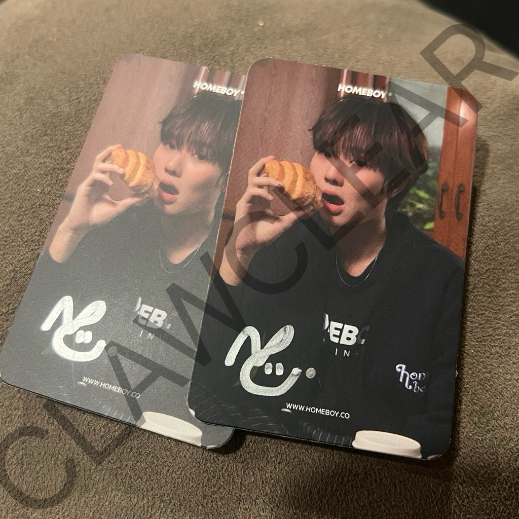 การ์ดเก่งน้ำปิง (ลายเซ็นน้ำปิง) Homeboy ของแท้ 🩷