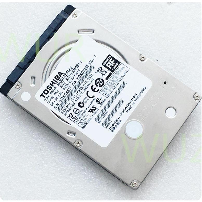 ฮาร์ดดิสก์ HARDDISK มือสอง Toshiba 500GB SATA 3.5 6Gbps 7200RPM" มีประกันร้าน 1 เดือน