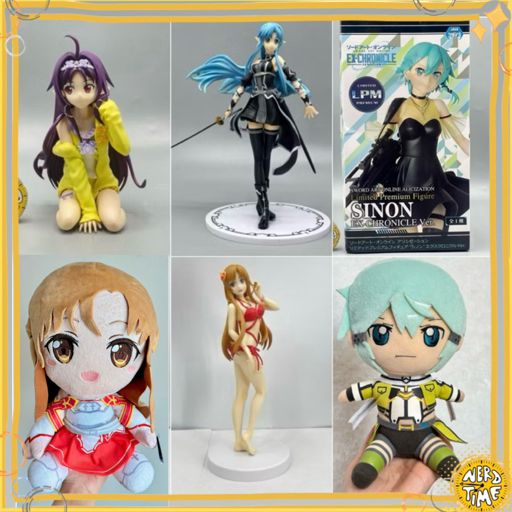 [ของแทร่✅] Limited🔥 ฟิกเกอร์ Sword Art Online Alicization - Sinon Yuuki Asuna ชิน่อน อาสึนะ ยูกิ SAO