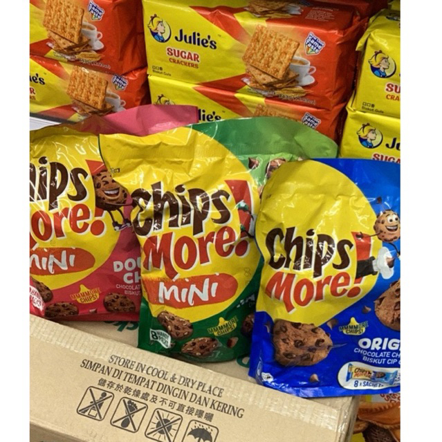 chips more mini 🍪 คุกกี้มินิ อร่อยถุงใหญ่ สินค้าจาก🇲🇾