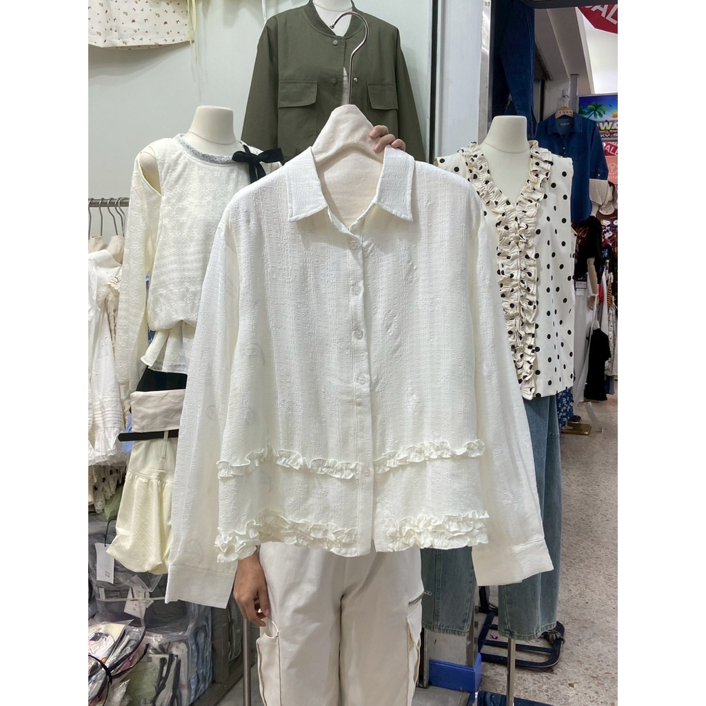 เสื้อเชิ้ตแขนยาว งาน Aviva