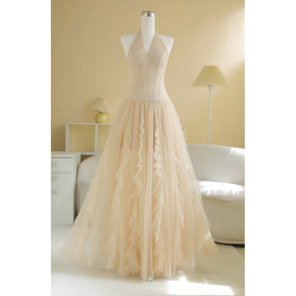 🎀Brand : Sovintage Athelia dress 🎀 (สินค้าพรีออเดอร์ 7-15 วัน)