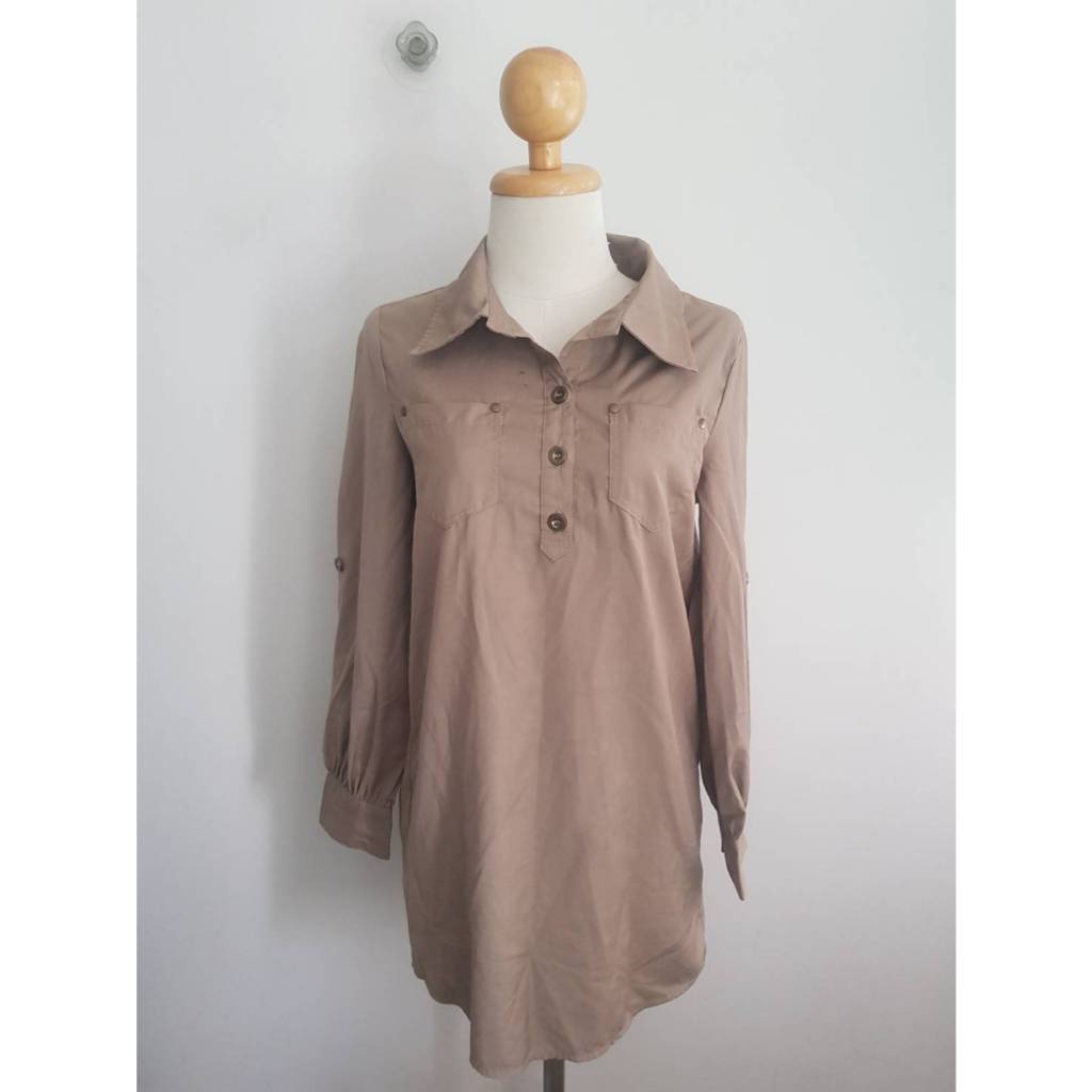 BRB-17เสื้อตัวยาวผ้าคอตตอน Bou Jeloud 38/30