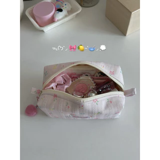 PINK BLOSSY กระเป๋าเครื่องสำอางแฮนด์เมด