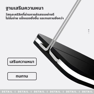 ดีไซน์แนวตั้ง เหมาะกับเมนูร้านอาหาร วัสดุคุณภาพสูง ขนาด A4, A5, A6 ป้ายตั้งโต๊ะอะครีลิค